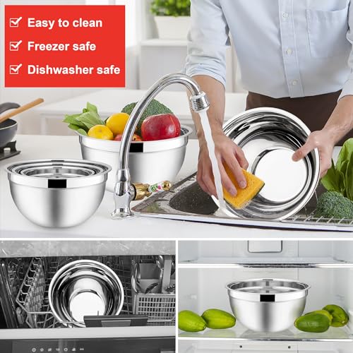 Mixing Bowls with Lids (6 Count)