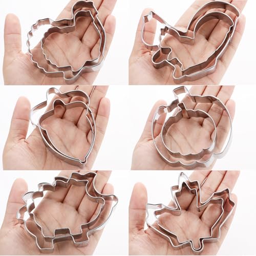Large Fall Thanksgiving Cookie Cutters