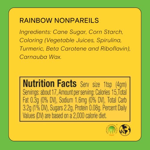 Rainbow Nonpareils (16 Ounce)