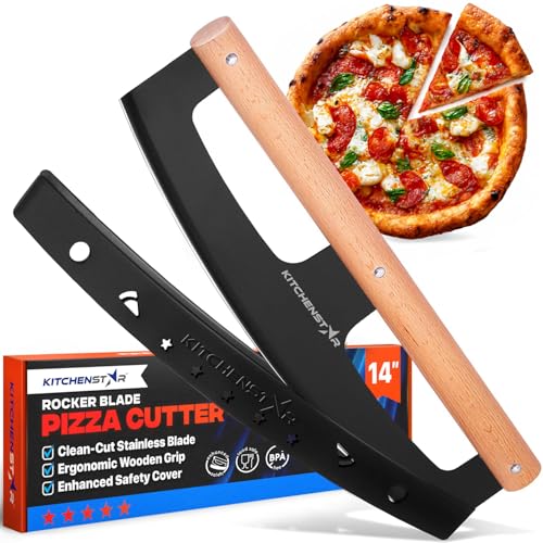 14 Inch Pizza Cutter Rocker Blade