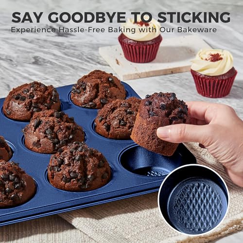 9 Piece Baking Pans Set Nonstick (9 Count)