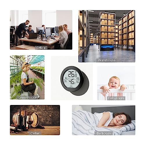 Indoor Digital Hygrometer Thermometer for Room Temperature Humidity Meter