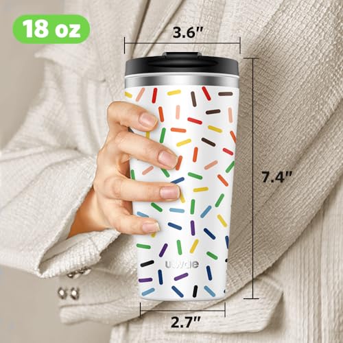 Insulated Coffee Mug with Ceramic Coating