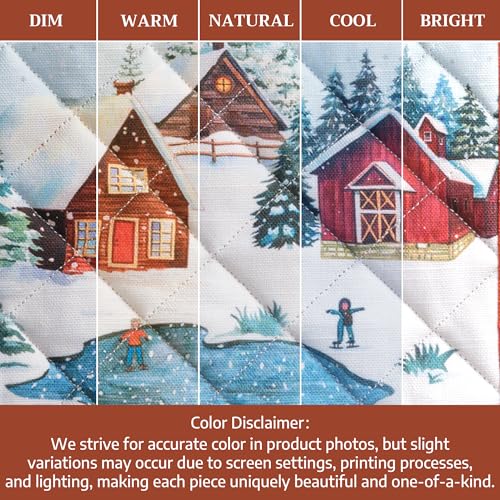 100% Cotton Oven Mitt & Pot Holder Set (2 Count)