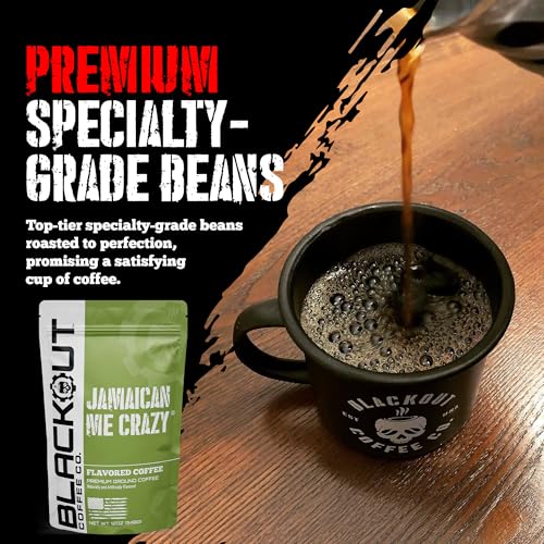 Blackout Coffee Jamaican Me Crazy Ground Coffee (12 Ounce)