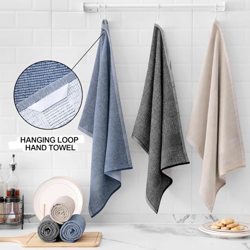 380 GSM Cotton Premium Kitchen Towels 6 Pack (6 Count)