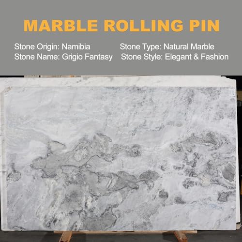 African Natural Marble Rolling Pin