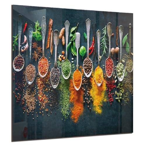 Tempered Glass Backsplash for Kitchen