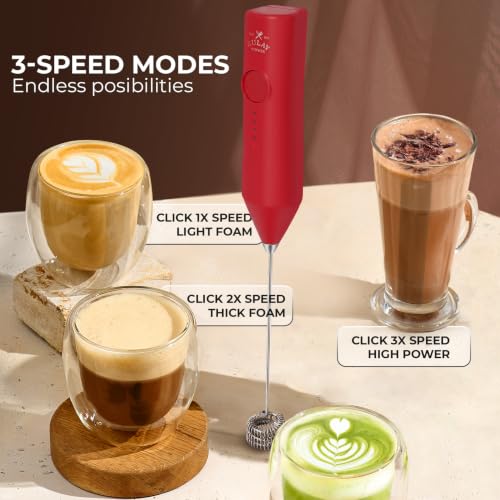 Rechargeable Milk Frother Handheld