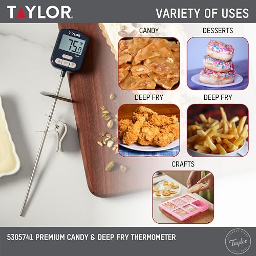 Digital Programmable Candy and Deep Fry Thermometer