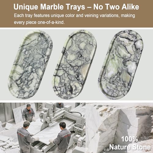 Natural Marble Vanity Tray