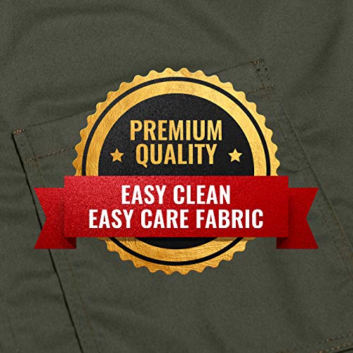 Chef Apron Professional Green Twill