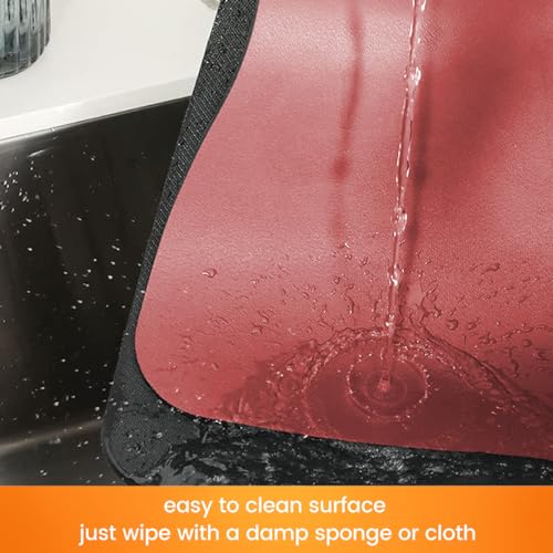 Red Coffee Bar Mat