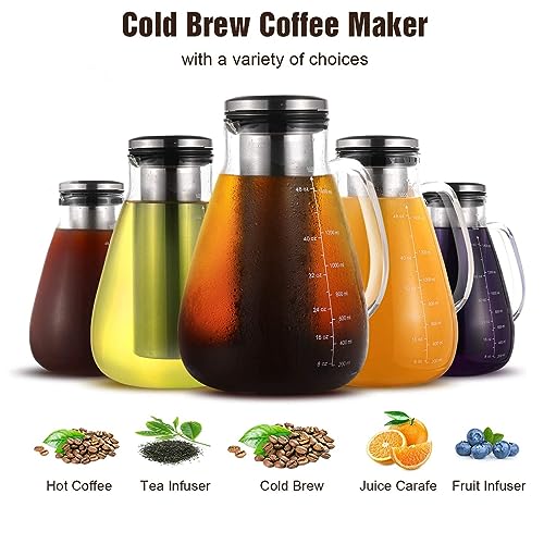 Cold Brew Iced Coffee Maker 51oz