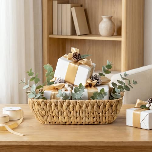 Wicker Baskets for Organizing (2 Count)