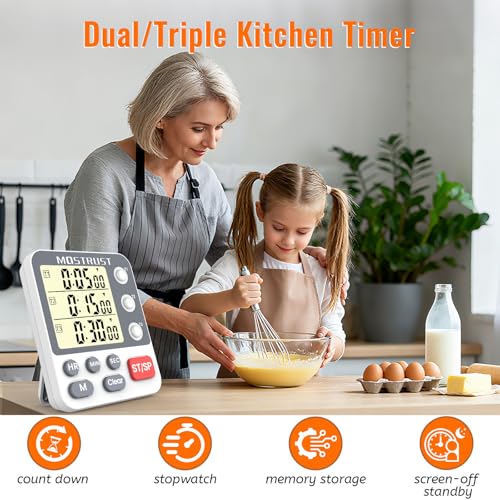 Digital Dual Kitchen Timer