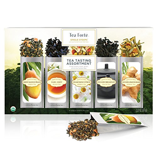 Single Steeps Loose Leaf Tea Sampler (2.22 Ounce)