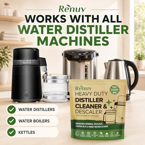 Citric Acid for Cleaning & Descaling Water Distillers (32 Ounce)