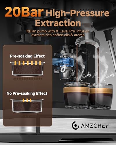Espresso Machine with Grinder