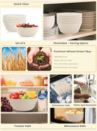 Large Deep Bowls 36 OZ