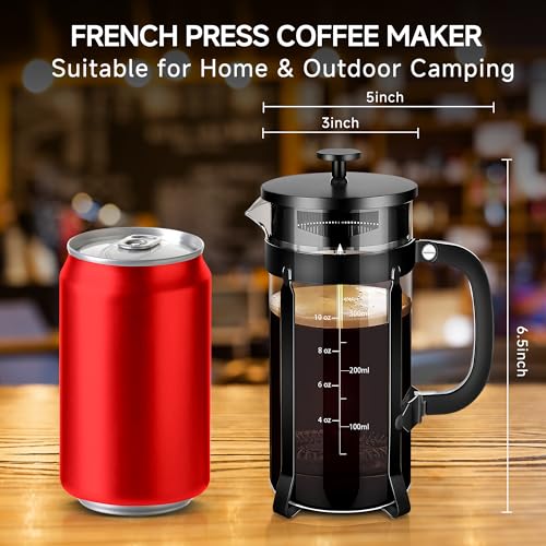 French Press Coffee Maker 304 Stainless Steel Coffee Press