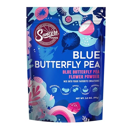 Butterfly Pea Flower Powder 3.5oz (3.5 Ounce)