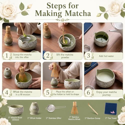 Matcha Whisk Set (7 Count)