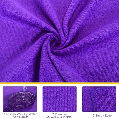 Car Microfiber Clean Cloths (60 Count)