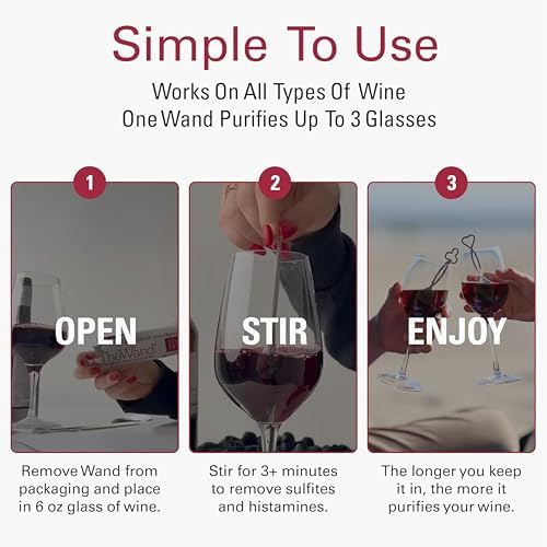 PureWine The Wand Wine Purifier (3 Count)