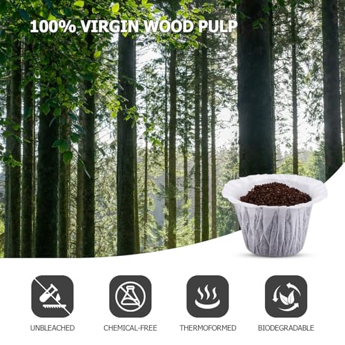 360 Disposable K Cup Paper Filters for Keurig 1.0&2.0 (360 Count)