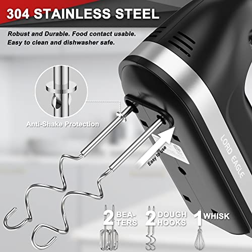 Hand Mixer Electric Handheld 400W