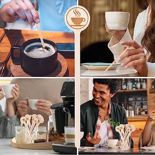 100Pcs Coffee Stirrers (100 Count)