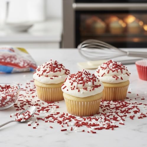 Sprinkles Edible Cake and Cupcake Sprinkles with Assorted Shapes and Sizes for Parties (2.8 Ounce)