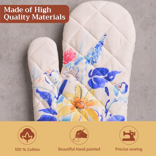 Maison d'Hermine Oven Gloves 100% Cotton Oven Mitt