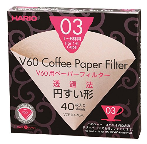 V60 Paper Coffee Filter (40 Count)