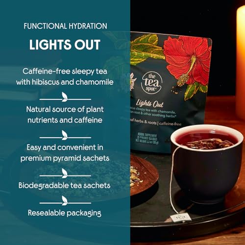 Organic Lights Out Tea with Valerian Root Relaxation (15 Count)