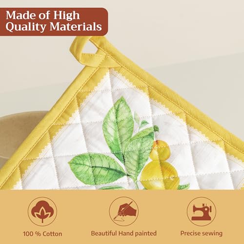 Pot Holders 100% Cotton Potholders (2 Count)