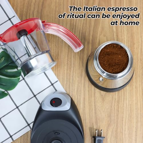 Electric Plastic Clear Moka Pot 3
