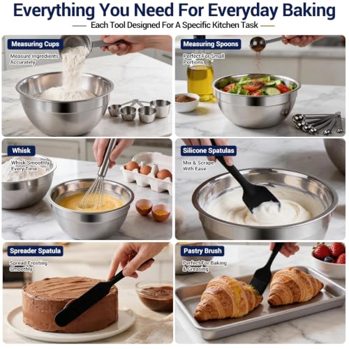Mixing Bowls Set (25 Count)