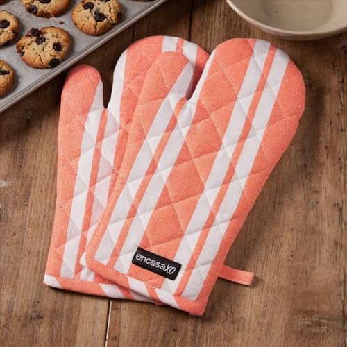 Oven Mitts Heat Resistant Kitchen Gloves (2 Count)