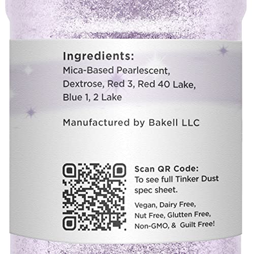 Soft Purple Edible Glitter