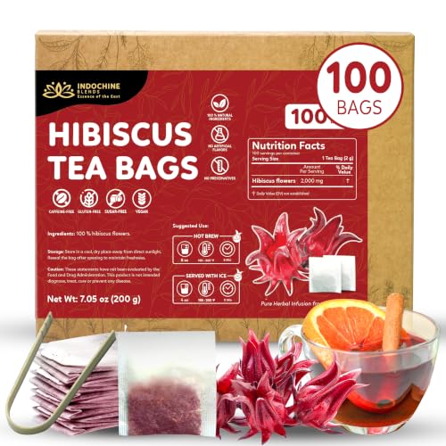 Hibiscus Tea Bags (100 Count)