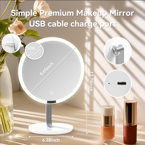 9.65 inch Lighting Makeup Mirror