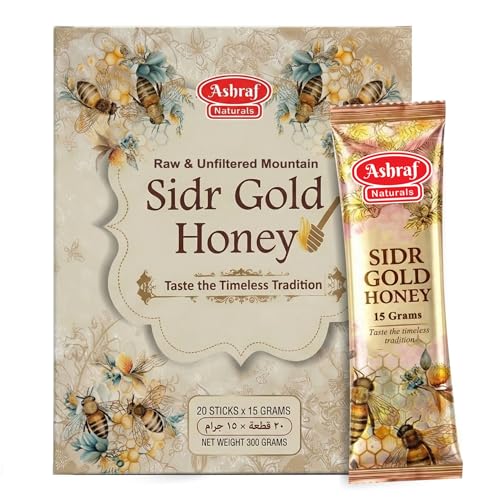Sidr Gold Honey Sticks (20 Count)