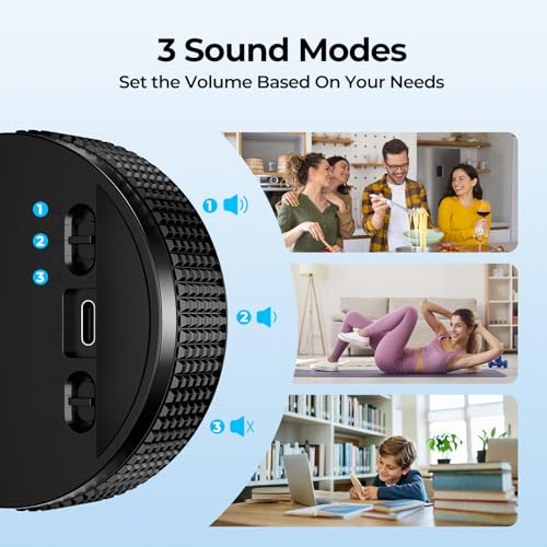 USB Rechargeable Magnetic Kitchen Timer for Cooking