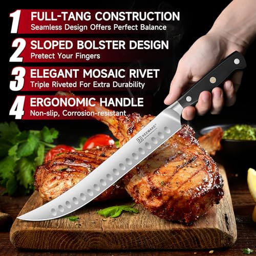 10 Inch Butcher Knife for BBQ and Brisket