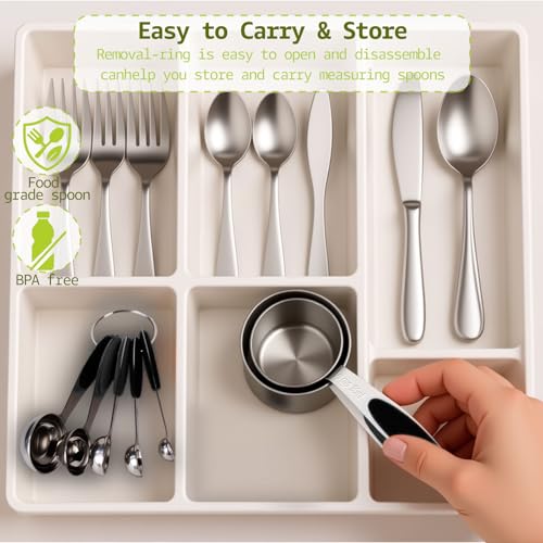 10pcs Measuring Cups and Spoons Set