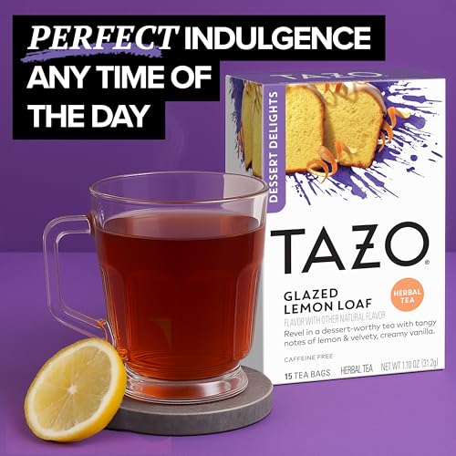 Glazed Lemon Loaf Herbal Tea Bags (90 Count)