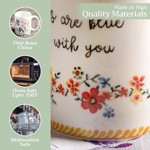 Coffee Mug with Handles Tea Cups