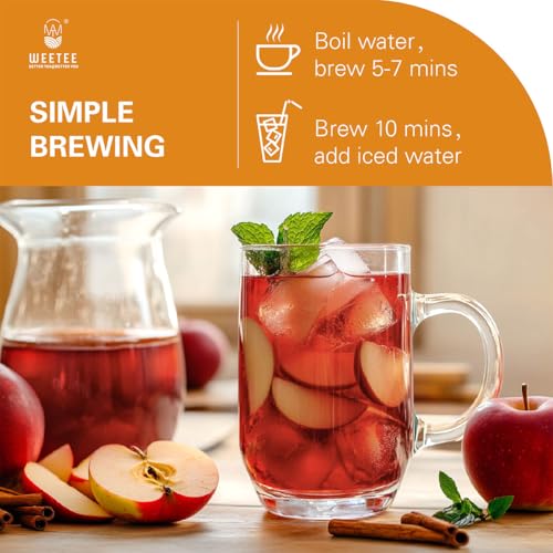 Apple Cinnamon Herbal Tea Bags 60 Count